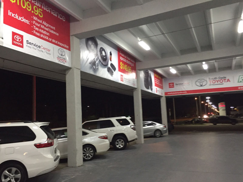toyota large format banner