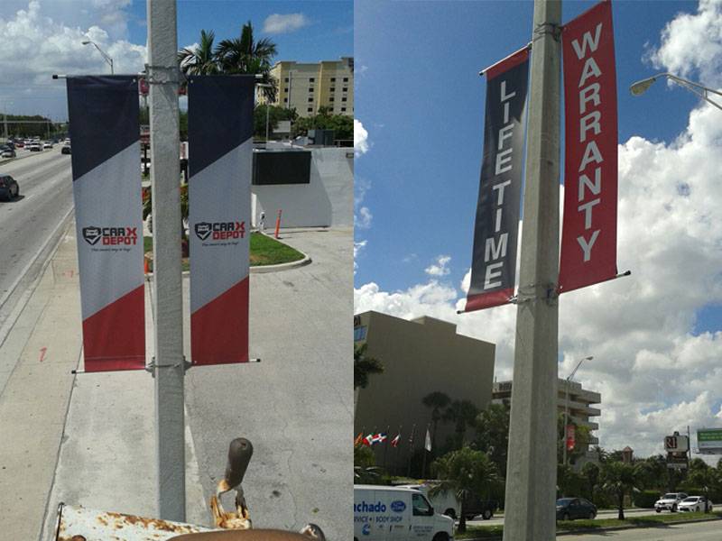 Miami Banners, Miami Signs, Step and Repeat, Roll Up Banners, wide ...