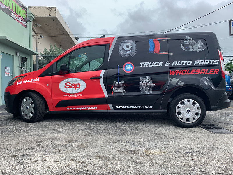 South Florida leader in commercial vehicle wraps, Transit Full Color Wrap, High-Quality Vehicle Wraps & Graphics, miami evolutions graphics, Envolturas de Vehículos