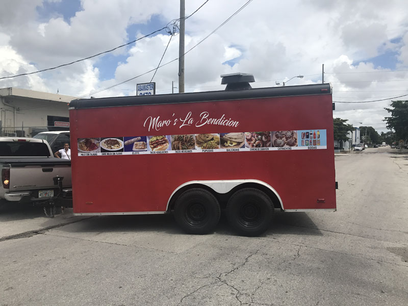 trailers Wrap, food truck graphics, miami car wrapping