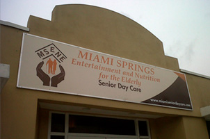 Miami Spring Entertainment and Nutrition for the Elderly
