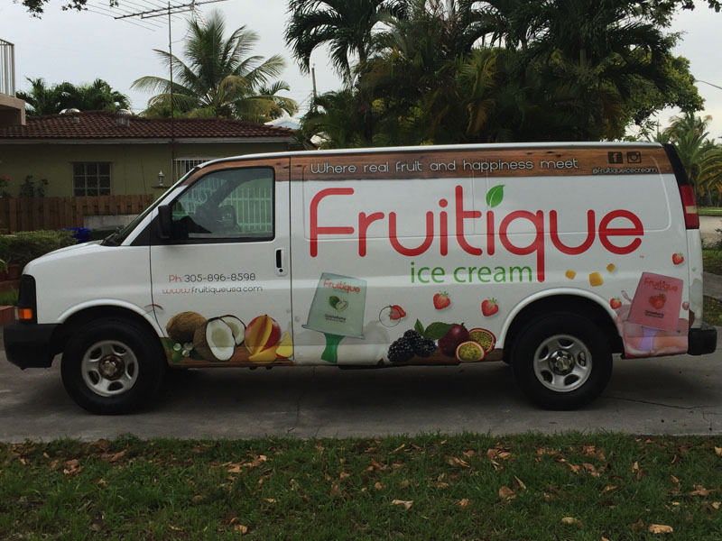 Cargo Van Full Color Fruitique