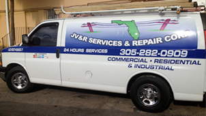 jv&R services & repair corp Half Wrap